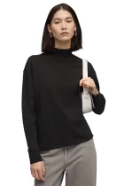 Свитшот женский PUMA HER Relaxed Crew FL черного цвета