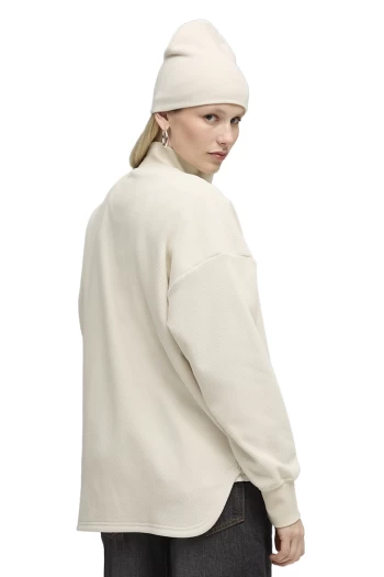 Світшот жіночий PUMA HER Half-Zip Winterized Crew Alpine Snow