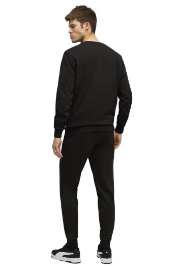 Спортивний костюм чоловічий PUMA ESS Elevated Crew Sweat Suit чорного кольору