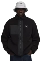 Куртка чоловіча PUMA Reversible Sherpa Jacket чорного кольору