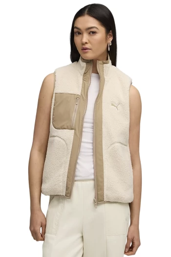 Жилет жіночий PUMA Reversible Sherpa Vest Alpine Snow