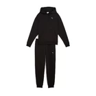 Женский спортивный костюм PUMA Loungewear Sweat Suit FL cl черного цвета