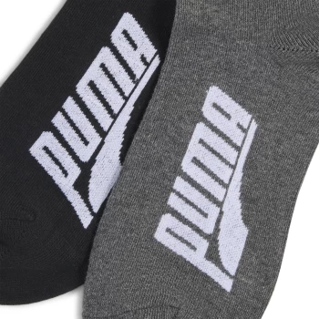 Шкарпетки (2 пари) PUMA UNISEX BWT LIFESTYLE QU чорного білого кольору