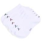 Носки (3 пары) PUMA UNISEX SNEAKER PLAIN 3P белого цвета / various logo colors