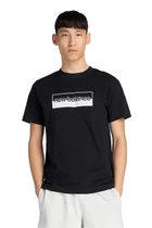 Футболка чоловіча New Balance Rectangular Logo чорного кольору