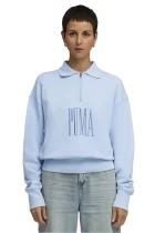 Світшот жіночий PUMA PREMIUM ESS Polo Crew Haute Tropic