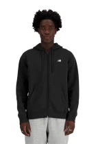 Худи мужское New Balance Sport Essentials Full Zip черного цвета