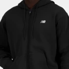 Худи мужское New Balance Sport Essentials Full Zip черного цвета