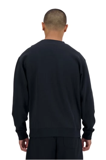 Світшот чоловічий New Balance Sport Essentials Fleece чорного кольору