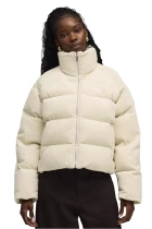 Куртка женская PUMA Corduroy Puffer Jacket Alpine Snow
