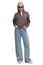 Світшот жіночий PUMA CLASS Half-Zip Crew Raisin