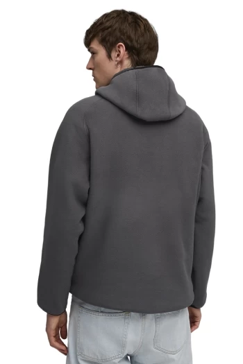 Худі чоловіче PUMA PUMATECH Half Zip Hoodie Dusky Gray