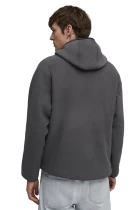 Худи мужское PUMA PUMATECH Half Zip Hoodie Dusky Gray
