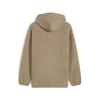 Худі чоловіче PUMA ESS ELEVATED Sherpa Hoodie Ice Coffee