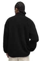 Худи мужское PUMA ESS ELEVATED Sherpa Full-Zip черного цвета