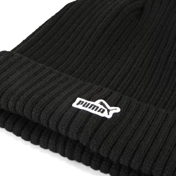 Шапка Unisex PUMA ESS PATCH Mid Crown Beanie чорного кольору