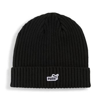 Шапка Unisex PUMA ESS PATCH Mid Crown Beanie чорного кольору