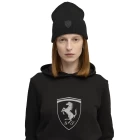Шапка Unisex PUMA FERRARI PRO Mid Crown Beanie чорного кольору