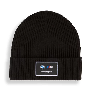 Шапка Unisex PUMA BMW MMS Mid Crown Beanie чорного кольору