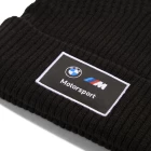 Шапка Unisex PUMA BMW MMS Mid Crown Beanie чорного кольору