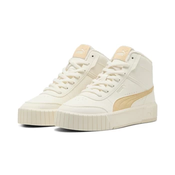 Черевики кросівки зимові жіночі PUMA Carina Mia Mid WTR Warm White-Alpine Snow