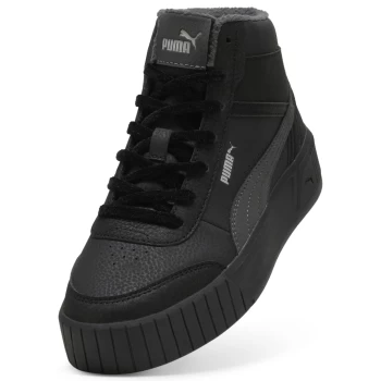 Черевики кросівки зимові жіночі PUMA Carina Mia Mid WTR PUMA Black-Gray Echo