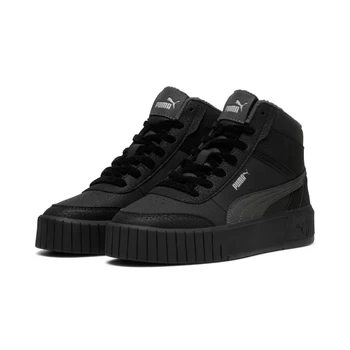Черевики кросівки зимові жіночі PUMA Carina Mia Mid WTR PUMA Black-Gray Echo
