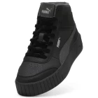 Ботинки кроссовки зимние женские PUMA Carina Mia Mid WTR PUMA Black-Gray Echo