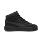 Ботинки кроссовки зимние женские PUMA Carina Mia Mid WTR PUMA Black-Gray Echo