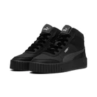 Ботинки кроссовки зимние женские PUMA Carina Mia Mid WTR PUMA Black-Gray Echo