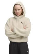 Худі жіноче PUMA WARDROBE ESS Polar FL Hoodie Alpine Snow