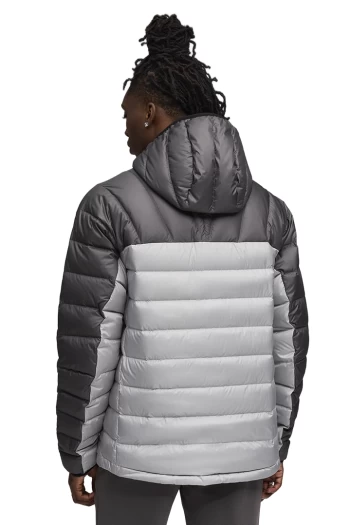 Куртка пуховик чоловічий PUMA Packlite Hooded Down Jacket Gray Echo