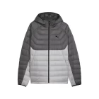 Куртка пуховик мужской PUMA Packlite Hooded Down Jacket Gray Echo