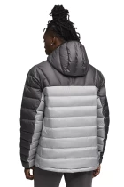 Куртка пуховик мужской PUMA Packlite Hooded Down Jacket Gray Echo