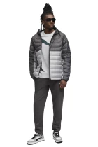 Куртка пуховик мужской PUMA Packlite Hooded Down Jacket Gray Echo