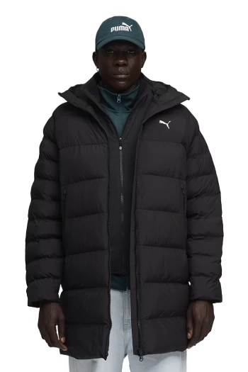 Куртка чоловіча PUMA Mono Hooded Parka чорного кольору