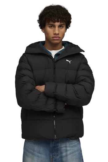 Куртка чоловіча PUMA Mono Hooded Jacket чорного кольору