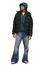 Куртка мужская PUMA Mono Hooded Jacket черного цвета