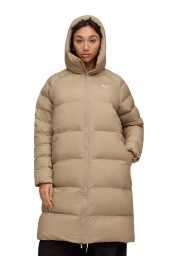 Куртка жіноча PUMA Mono Hooded Parka Ice Coffee
