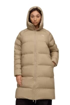 Куртка женская PUMA Mono Hooded Parka Ice Coffee