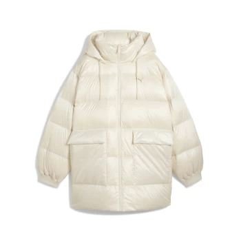 Куртка пуховик жіночий PUMA Style Hooded Down Jacket Alpine Snow
