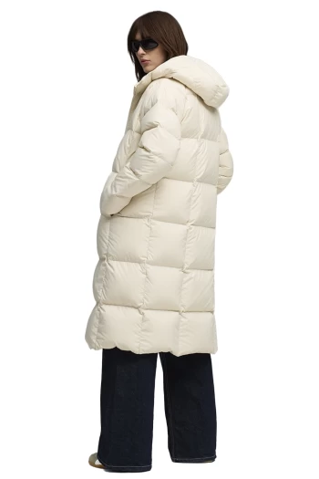Куртка пуховик жіночий PUMA Hooded Down Puffer Coat Alpine Snow