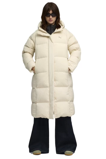 Куртка пуховик жіночий PUMA Hooded Down Puffer Coat Alpine Snow