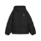 Куртка пуховик жіночий PUMA Hooded Down Puffer Jacket чорного кольору