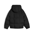 Куртка пуховик жіночий PUMA Hooded Down Puffer Jacket чорного кольору