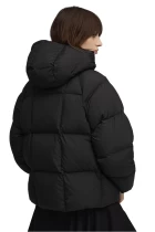 Куртка пуховик жіночий PUMA Hooded Down Puffer Jacket чорного кольору