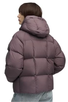 Куртка пуховик жіночий PUMA Hooded Down Puffer Jacket Raisin