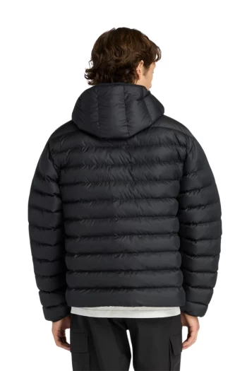 Куртка чоловіча New Balance Hooded Puffer чорного кольору