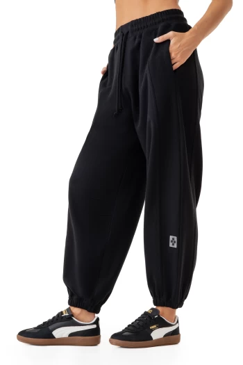 Штани жіночі FRND FOR FRIENDS Shape Fleece чорного кольору