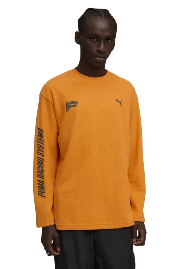 Лонгслів PUMA FUTURE.PUMA.ARCHIVE Unisex Tee LS Orange Glo